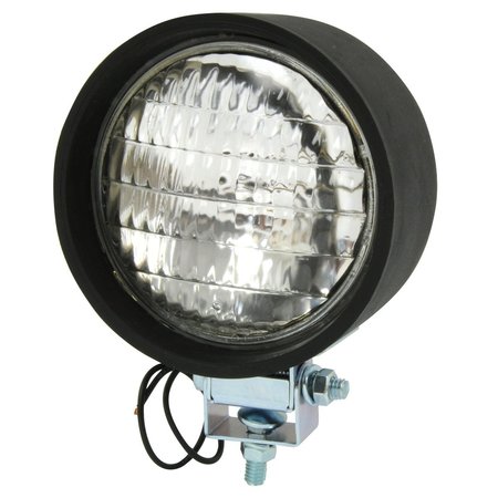 ROADPRO Round Sealed Light, Clear/ Black Housing RP-5401
